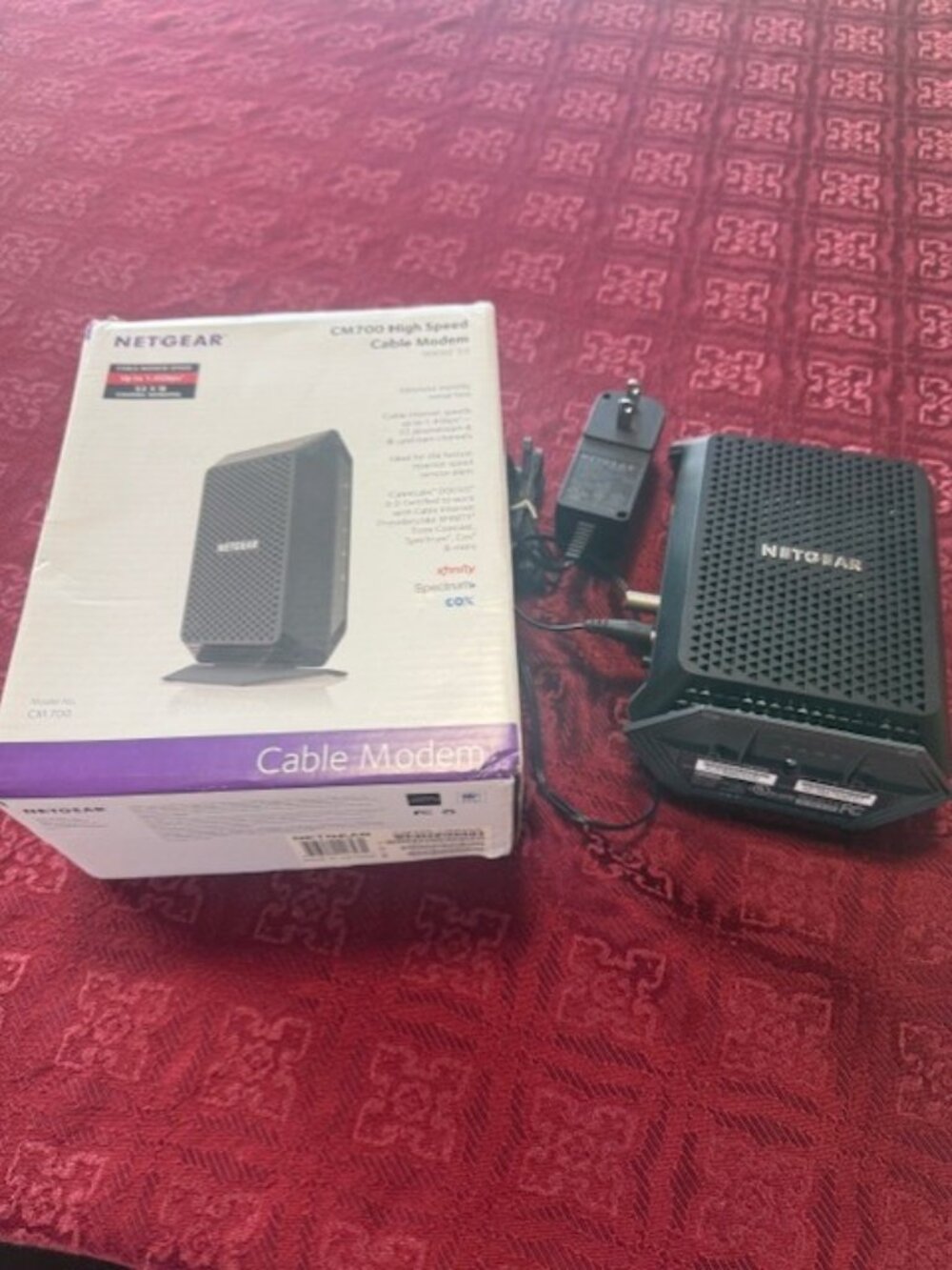 Netgear CM700 High Speed Cable Modem Like New w/ Box